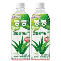 해태 봉봉 알로에큐브 복숭아 500ml x 24개 페트, 상세페이지 참조, 상세페이지 참조