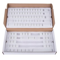 기계식키보드 109 키 POM 젤리 키 캡 Doubleshot 반투명 OEM 프로필 DIY 6087 TKL104108 키 기계식 키보드 용 사용자 정의 키 캡, 하얀색