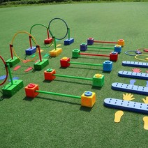 애견어질리티 강아지 허들 훈련 운동기구 점프 세트, 일반비엔티안콤보A