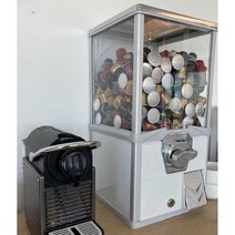 캡슐 뽑기 기계 가챠 사탕 머신 토이 탱탱볼 미니어처, B