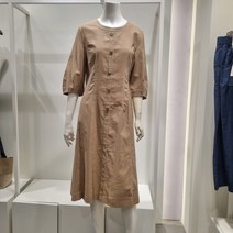 올리비아로렌 [볼륨소매 여름원피스] 오피스룩 & 하객룩으로 다양하게 활용하기 좋은 A라인 여름원피스 VOCOAYM4256
