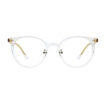 Xiu CRYSTAL 라운드 뿔테 안경