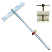푸시 나이프 유리 타일 커터 절단 도구 5 롤러 세라믹 헤드 PC 60cm, 01 WHITE
