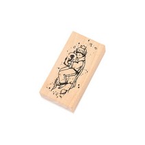 낙관도장 캘리그라피 어린 왕자 행성 장미 나무 고무 스탬프 Diy 고무 스탬프 카드 만들기 스크랩북