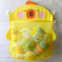 목욕 장난감 매쉬 정리함 보관 수납 그물망 다용도 육아용품 욕실용품 2color, 화이트