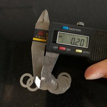 고압 세척기 세차 휴대용 펌프 산업용 분무 1개 두께 0.2 미리메터 스테인레스 스틸 플랫 와셔 초박형 가스, 48 17x24x0.2 (20Pcs)