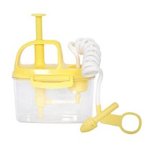 메디위 WJ XBQ-D 수동식 의료용 코 세정기 노랑색, 상세페이지 참조