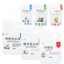 천연 주방 세제 표백제 구연산 과탄산소다 베이킹소다 빨래, 베이킹 소다, 500g