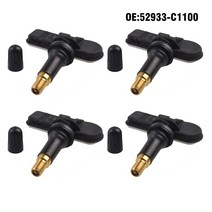 공기압측정기 TPMS 4 PCS 자동차 타이어 압력 모니터 센서 52933-C1100 현대 Creta I20 IX25 용 Tucson I40 IX35 Sonata 2014-, 4PCS