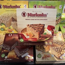 체코 과자 말렌카 허니 꿀 케이크 800g, 1개