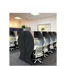 스터디 카페 책상 테이블 북카페 집중력 공부방 칸막이 1인 고등, F형 0.8m 0.6m 1.0m
