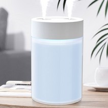 살균제 걱정없는 안전한 무소음 대용량 LED 초음파 가습기 탁상 개인 원룸 사무실 USB, 본품