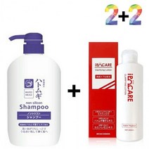 하또무기 율무 샴푸 지성 머리 개기름 가려운 60대, 율무샴푸 2개_이뽀케아스킨 2개