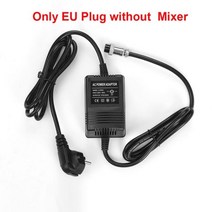 1인방송 라이브장비 Muslady-6 채널 오디오 믹서 콘솔 휴대용 8 내장 48V 팬텀 파워 미국/유럽 플러그, 05 Only EU Plug