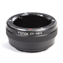 렌즈 어댑터 링 호환 contax yashica cy to sony e 마운트 a7iii a9 nex 7 nex 3 nex 5t5 nex 6 카메라용 fotga