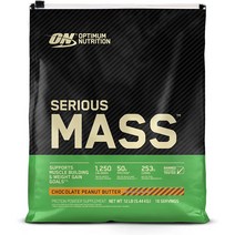 [musclespine] 옵티멈 시리어스 매스 Serious Mass 12lb Peanut, 5454g, 1통