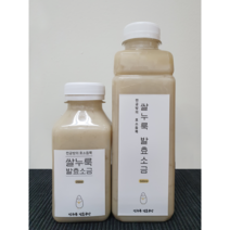 [국내산 100%] 찐누룩 발효소금 500ml / 저염 비건 소금누룩 만능소스, 500ml 1개