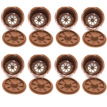 8개 커피 머신 재사용 가능한 캡슐 컵 필터 카페, 04 8PCS_01 For Caffitaly
