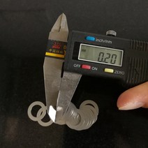 고압 세척기 세차 휴대용 펌프 산업용 분무 1개 두께 0.2 미리메터 스테인레스 스틸 플랫 와셔 초박형 가스, 11 5x8x0.2 (50Pcs)