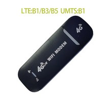 와이파이 증폭기 공유기 인터넷 4G LTE 무선 USB 동글 라우터 150Mbps 휴대용 모바일 광대역 모뎀 스틱 SIM 카드 네트워크 어댑터, [02] Black, 02 Black