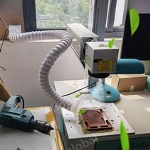산업용집진기 공장 집진기 미세먼지 목공 레이저 마킹기 분진 납땜 인두 흡연기계, 75-20W직사각형레이저마킹연기배출기계PP커버