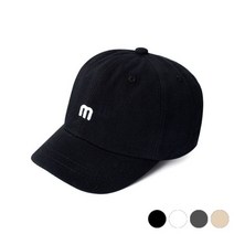 [알티피아] 남자 데일리 짧은챙 숏챙 스트릿 m영어 볼캡 모자