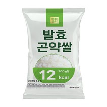 빼빼곤약 발효곤약쌀 200g x 1팩 (100g당 7kcal), 1개, 200g(1개)