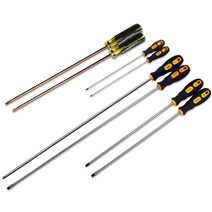 롱 드라이버 십자 일자 6x500mm 긴 드라이버 복합기 복사기 수리용 대형 특대 빅 50cm, 십자 8x300mm개