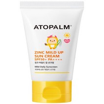 아토팜 징크 마일드 업 선크림 기획 65G+62G, 옵션1 - 기본포장 (박스or비닐포장) (+0원)