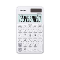 카시오 계산기 SL-310UC-WE, 화이트, 1개