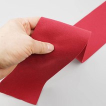 크리스마스리본 고급 원단 리본 길이2미터 폭 9.8cm 자주색