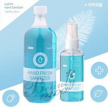 루핀 손&발소독제1000ml 청결관리필수 에탄올 83% 의약외품, 1개, 1000ml