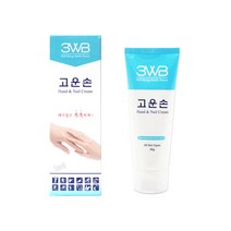 3WB 웰빙헬스 고운손 핸드크림 90ml 5개 고보습 크림 손크림 히알루론산