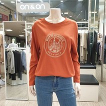 온앤온 밑단 밴딩 티셔츠 NJW2AE716