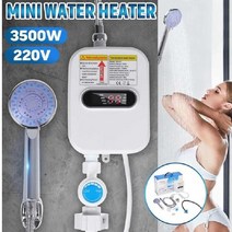 전기 순간 온수기 RX-21 Warmtoo 3500W 미니 인스턴트 탭, EU 플러그