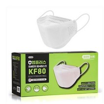 엠플러스 황사마스크 KF80(식약처 인증 KF80마스크)