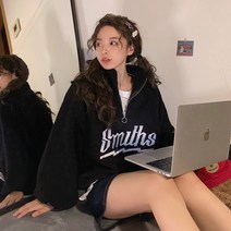 주디앤 여성 프리 따뜻 아노락 집업