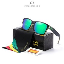 스포츠선그라스 패션 퍼플 스퀘어 선글라스 편광 스포츠 선글라스 운전 안경 케이스