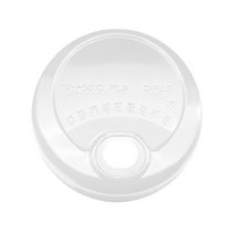 이솔산업 생분해성 옥수수 친환경 PLA 아이스컵 뚜껑 드링킹리드 92.5파이 공용 1000개 1박스-, 1박스