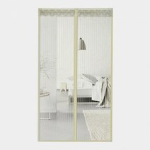 촘촘방충망 현관방충문 90x210cm 베이지