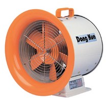 [동건공업 강력 배풍용 송풍기 DTV-260DU]강력모터/덕트/급기배기배출분진흡출환기/제연설비/탱크내유독가스/볼베어링형/온도휴즈내장