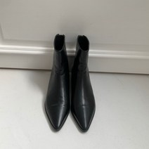(역삼힐) 뮤이 스틸레토 베이직 앵클부츠(1.5cm)