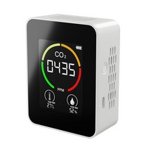 실내 co2 sensor co2 meter 디지털 공기 감지기 지능형 공기 품질 분석기 대기 오염 모니터 가스 감지기 medidor co2, 협력사, 하얀