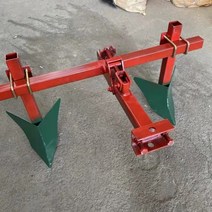 두둑성형기 경운기 관리기 논두렁 도랑 조성기 로터리 밭갈이기계 배토기 트랙터 쟁기, 보행식트랙터복열고랑쟁기, 1개