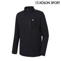 코오롱스포츠 [2021 F/W 가격인하] 남성 트레일러닝 집업 티셔츠 _ JWTBW21301BLK