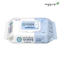 깨끗한나라 닥터비데 화장실용물티슈 캡46매, 1개, 1개