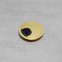 전선캡 타공 53mm 커버 60mm 고급형 골드 - 전선 정리캡 타공 구멍 마개 커버 덮개 홀캡