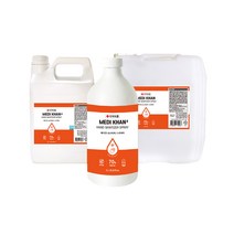 메디칸에스 손소독제 스프레이형 에탄올70% 알코올 소독액 1리터 4리터 12리터 16리터 20리터 리필용 손소독제 (당일배송)