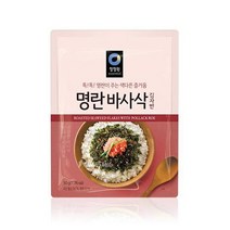 청정원 명란맛 바사삭김 김자반 50g, 3개