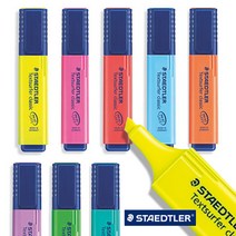 Inkjet Safe 스테들러 텍스트서퍼 클래식 형광펜 364 트위스트 캡, 364-35 터키(청록)